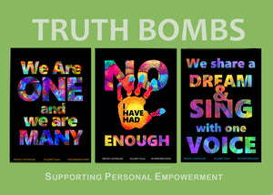 TRUTH BOMBS Posters - Digital Downloads