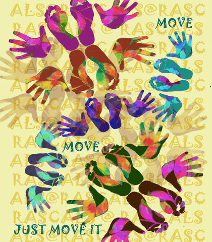 RASCALS TEXTILES - MUSIC ?? LET'S DANCE- T SHIRT