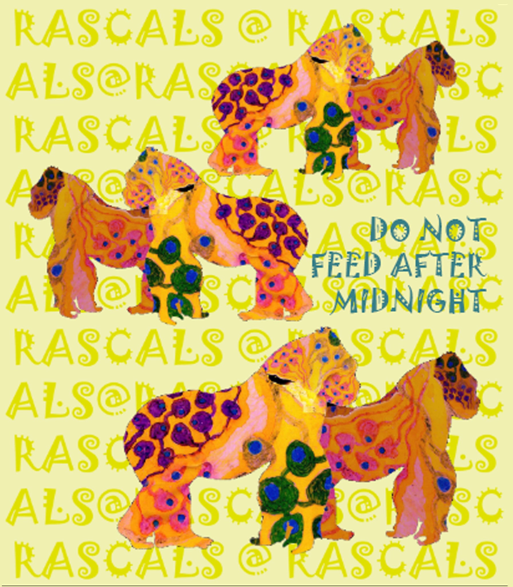 RASCALS TEXTILES  - APING AROUND - T SHIRT