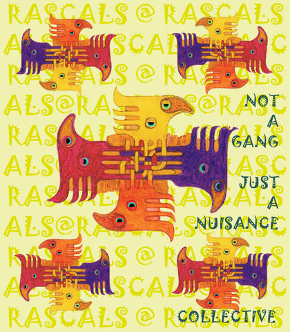 RASCALS TEXTILES - TOLTEC TOTEMS - T SHIRT