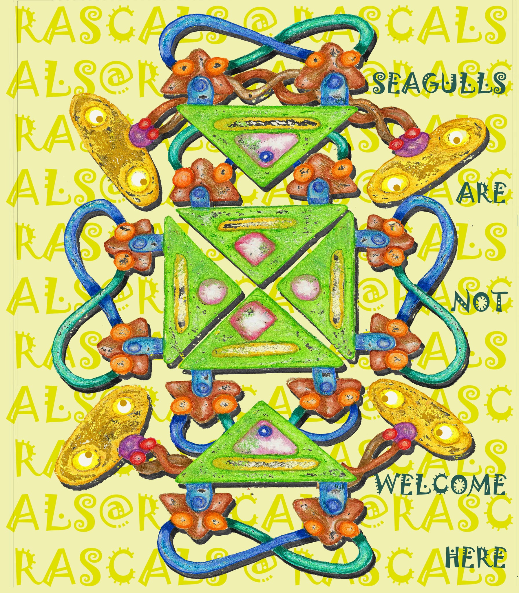 RASCALS TEXTILES - HAM SANDWICH - T SHIRT