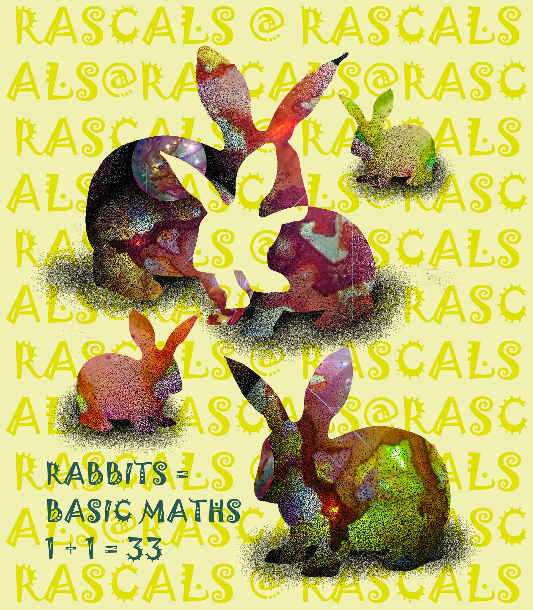 RASCALS TEXTILES - RABBITZ - T SHIRT