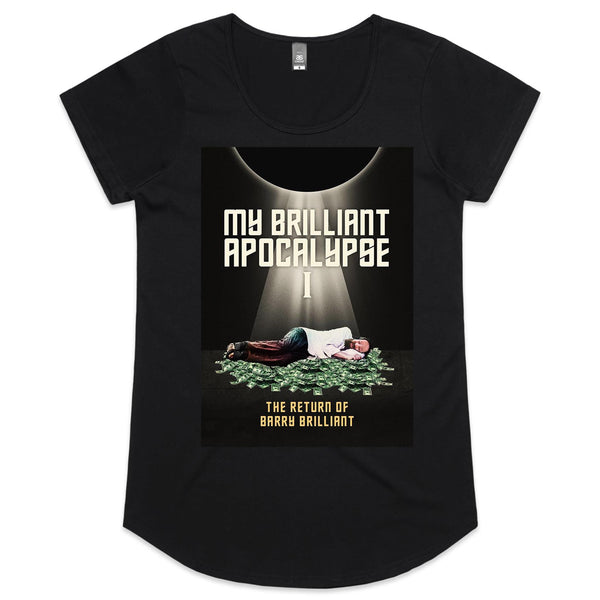 MBA- Womens Scoop Neck T-Shirt. Who is Barry?