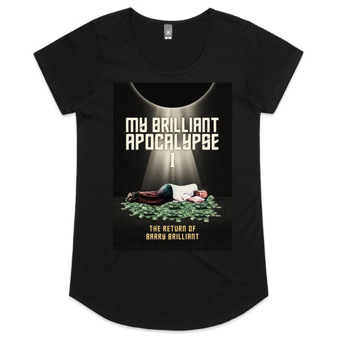 MBA- Womens Scoop Neck T-Shirt. Who is Barry?