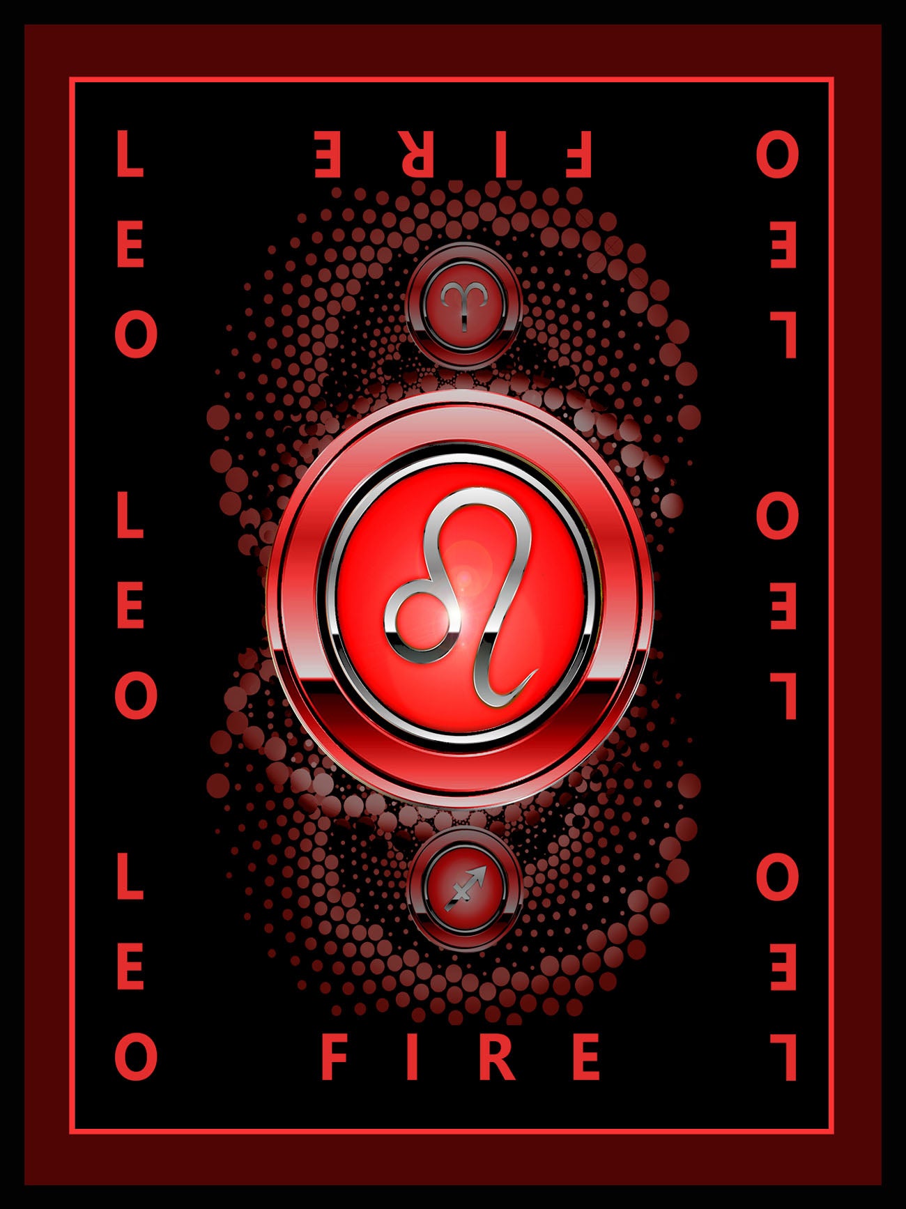 ASTRO -  FIRE -  LEO -  digital download