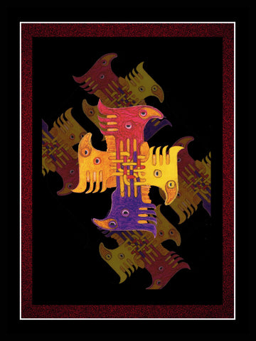 MANDALAS -  TOLTEC Totem -  digital downloads