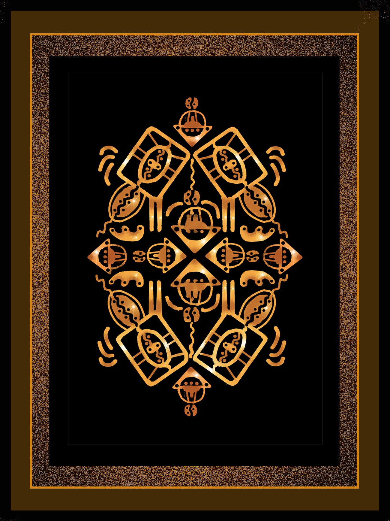 TRIBAL TOTEM -  SHEILD - digital download