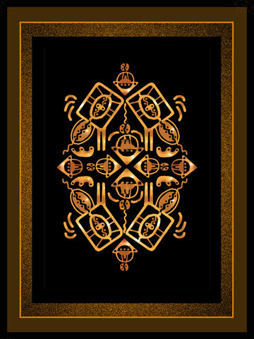 TRIBAL TOTEM -  SHEILD - digital download