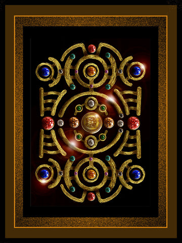 TRIBAL TOTEMS -  BREASTPLATE -  digital downloads