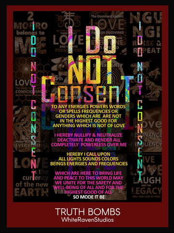 SELF EMPOWERMENT: I DO NOT CONSENT part 2 [ dogital downloads]