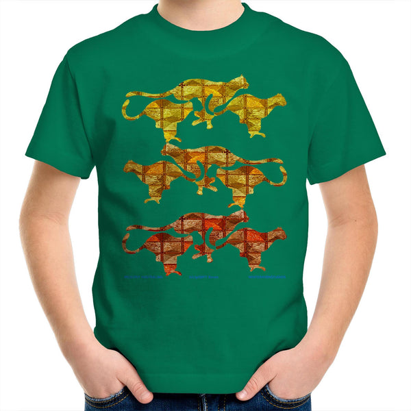 CAVORTING CATS - Kids Youth Crew T-Shirt