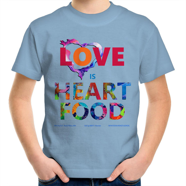 HEARTFOOD - Kids Youth Crew T-Shirt
