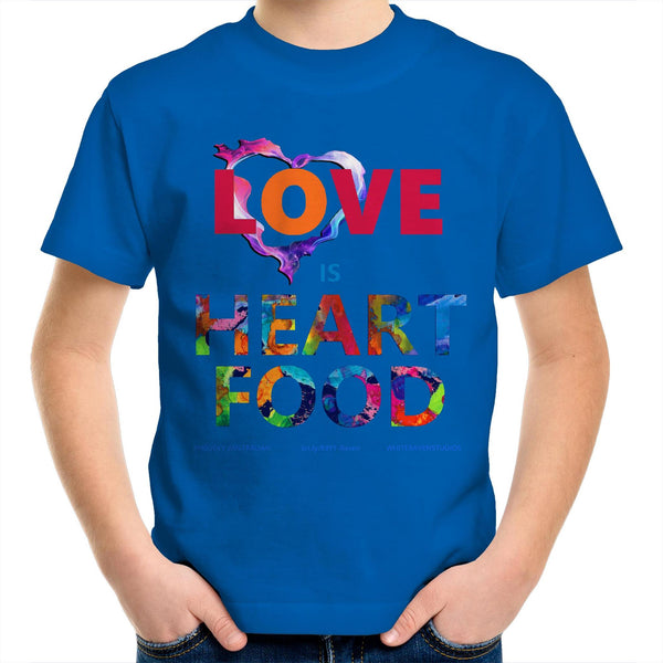 HEARTFOOD - Kids Youth Crew T-Shirt