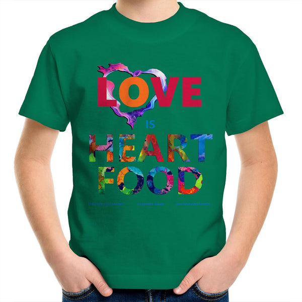 HEARTFOOD - Kids Youth Crew T-Shirt