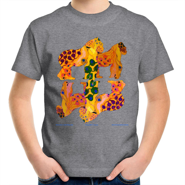 APING AROUND Kids Youth Crew T-Shirt