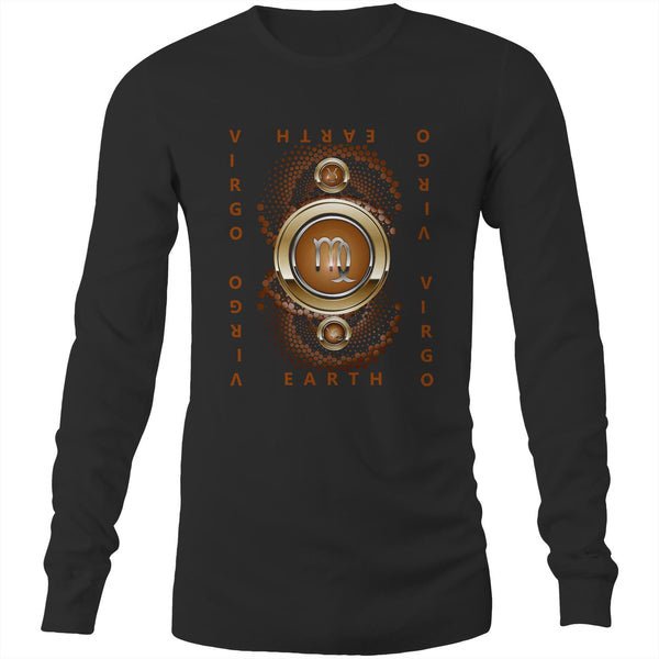 VIRGO - Mens Long Sleeve T-Shirt