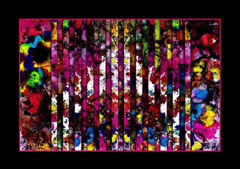 VERTICAL MAYHEM [F] EXHIBITION edition  [FRAMING VERSION]