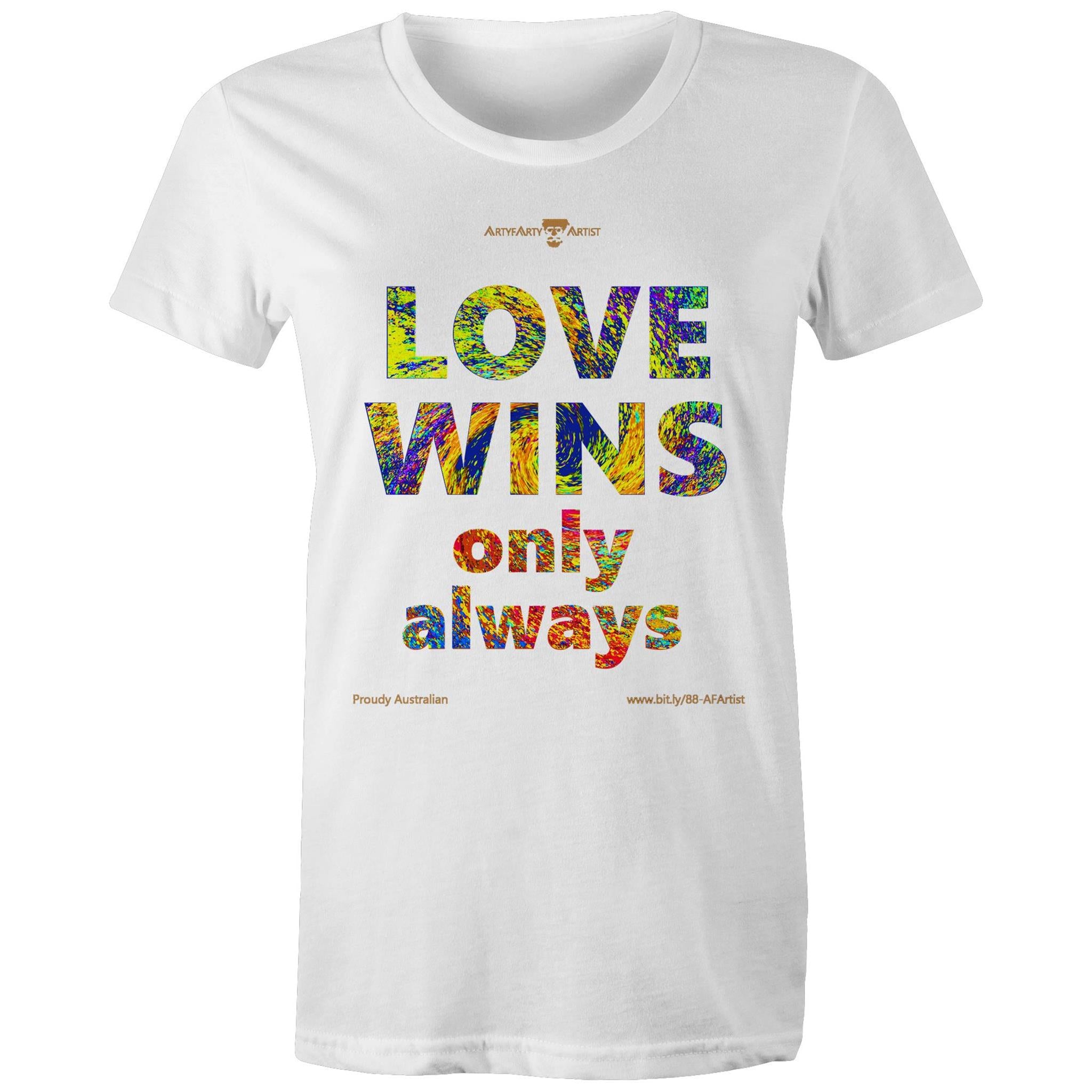 LOVE WINS - T-Shirt Women's