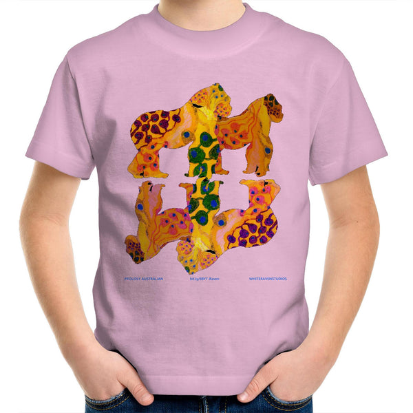 APING AROUND Kids Youth Crew T-Shirt