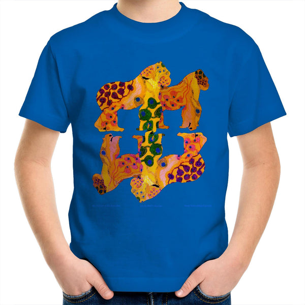 APING AROUND Kids Youth Crew T-Shirt