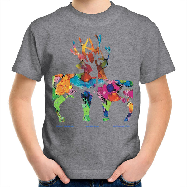 DEAR 'O' DEER - Kids Youth Crew T-Shirt