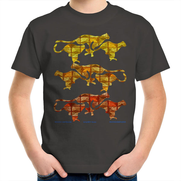 CAVORTING CATS - Kids Youth Crew T-Shirt