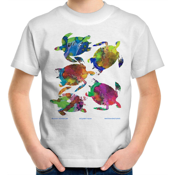 TURTLE TIME - Kids Crew T-Shirt