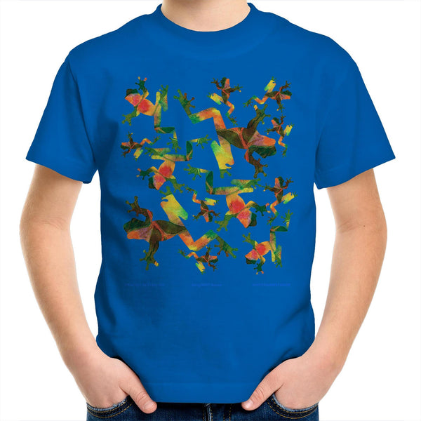 FRANTIC FROGS - Kids Crew T-Shirt