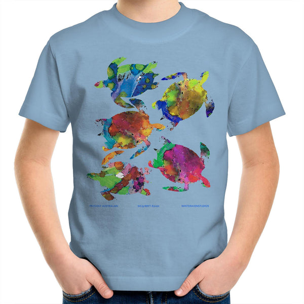 TURTLE TIME - Kids Crew T-Shirt