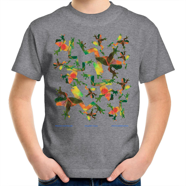 FRANTIC FROGS - Kids Crew T-Shirt