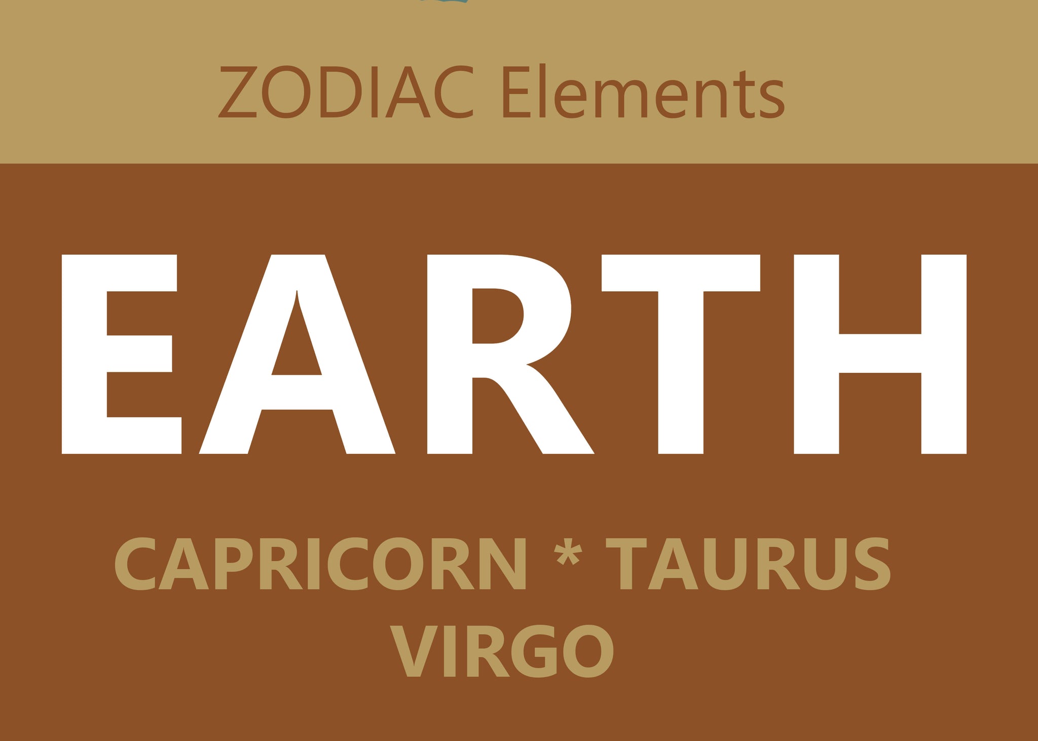 ZODIAC - EARTH