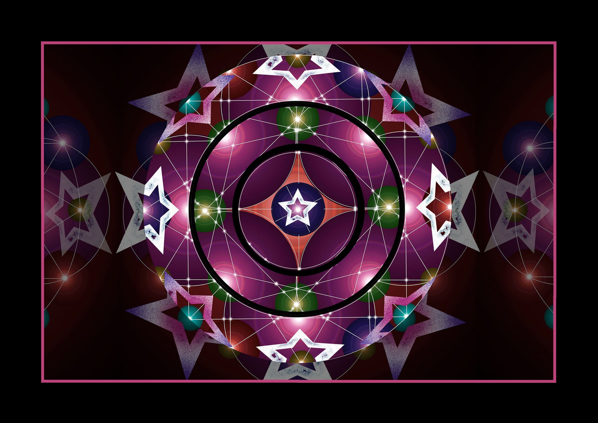 MERIDIAN RESET [F] EXHIBITION edition  [FRAMING VERSION]