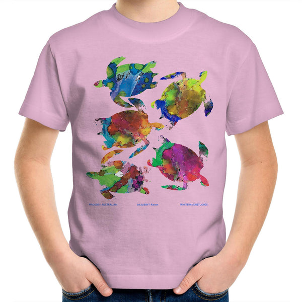 TURTLE TIME - Kids Crew T-Shirt