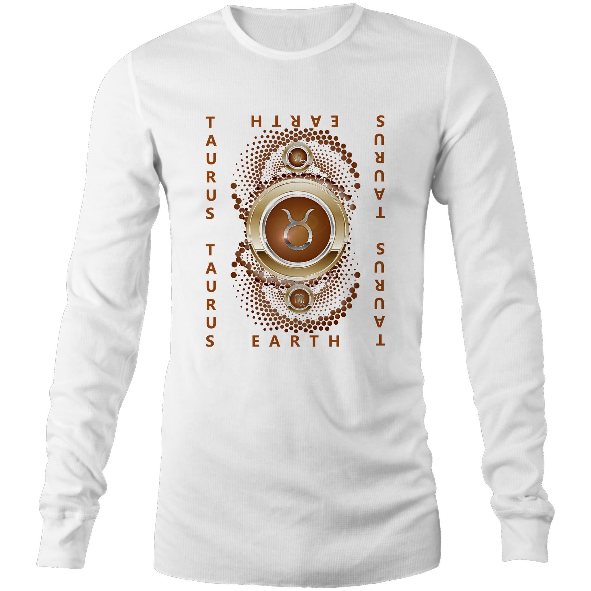 TAURUS - Mens Long Sleeve T-Shirt