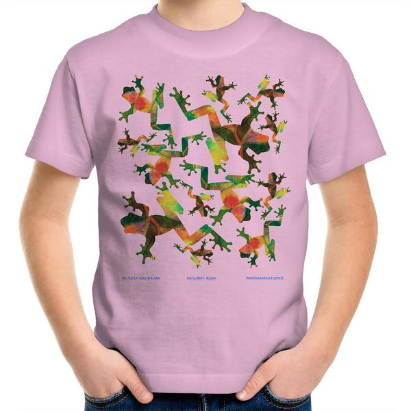 FRANTIC FROGS - Kids Crew T-Shirt