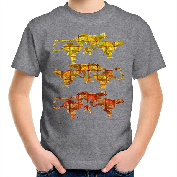 CAVORTING CATS - Kids Youth Crew T-Shirt