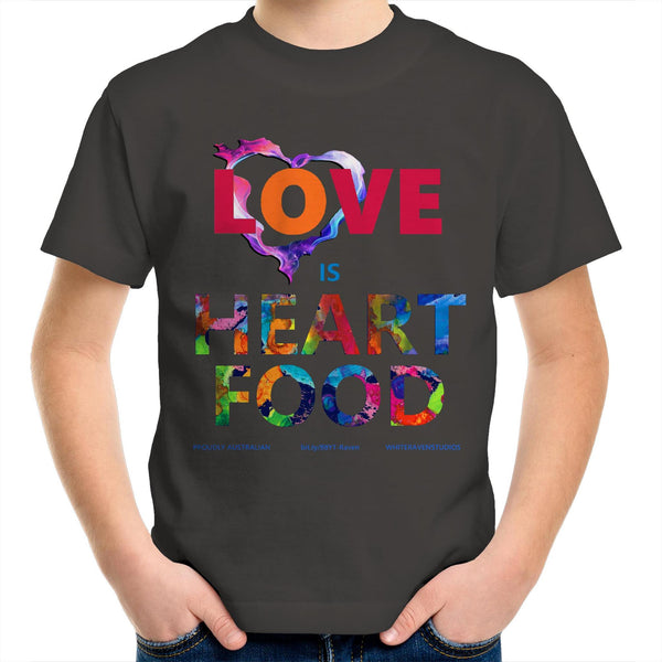 HEARTFOOD - Kids Youth Crew T-Shirt