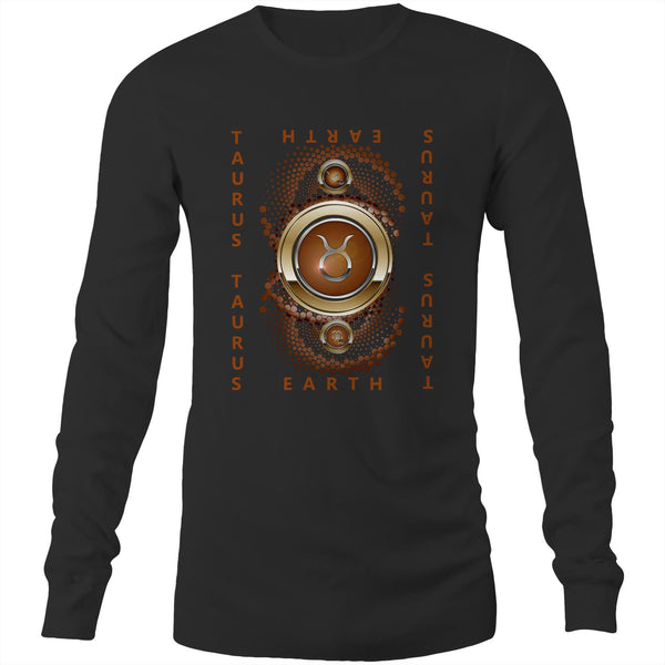 TAURUS - Mens Long Sleeve T-Shirt